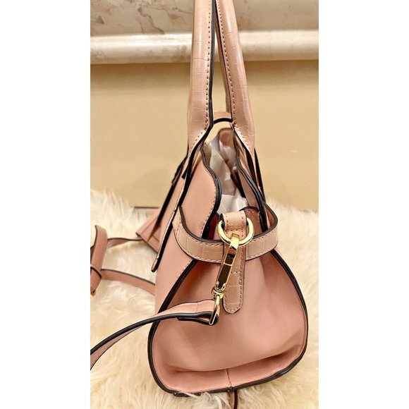 NWT STEVE MADDEN BREGINE SATCHEL CROSSBODY HAND BAG PINK TIK TOK VIRAL TRENDY - Picture 4 of 7